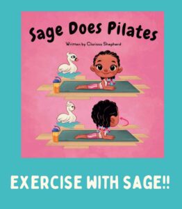 Sage does Pilates book cover